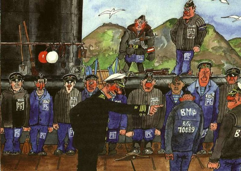 Каравашкин О.В. юмор подводников Северного флота