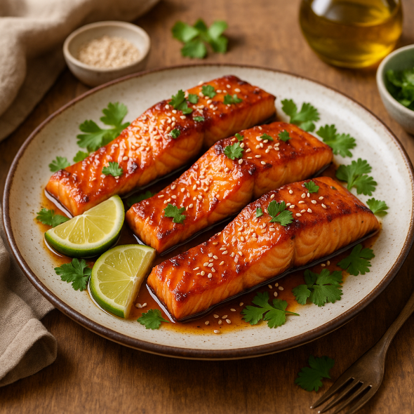 Лосось в кленовой глазури рецепты от Дарики