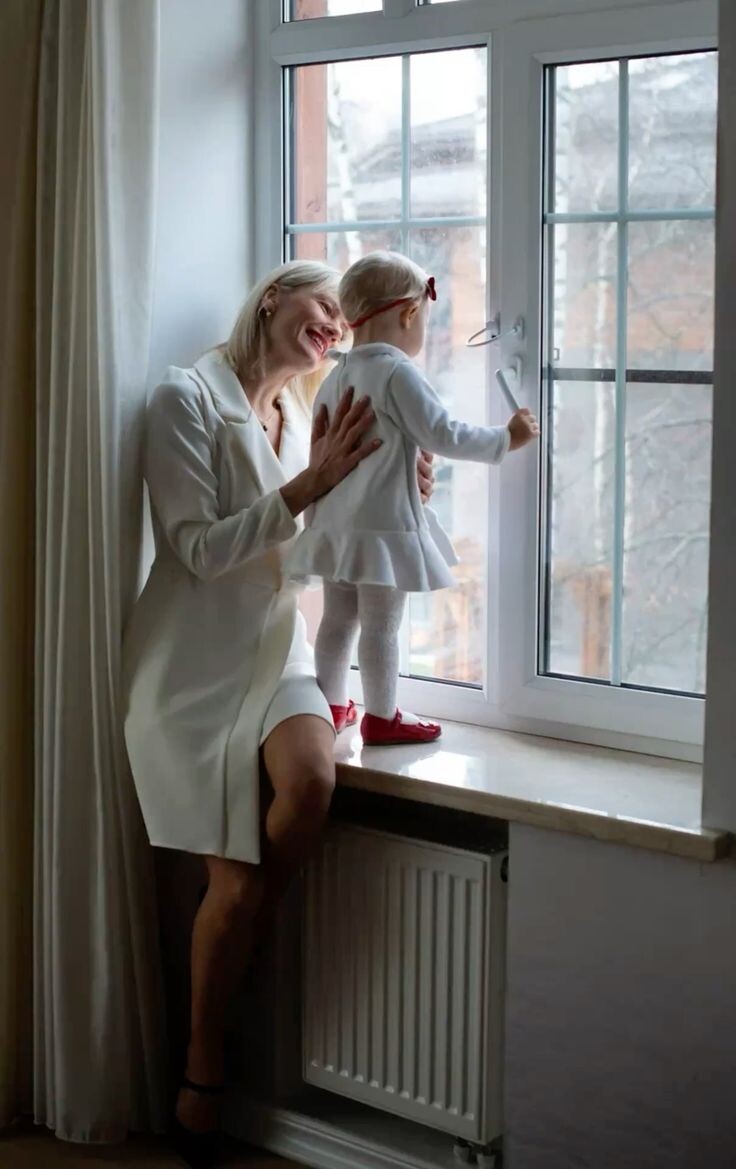 Как сделать окна безопасными для детей? (фото тут и далее ru.pinterest.com)