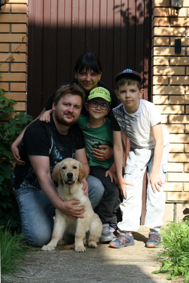 Забираем Ларси от заводчицы