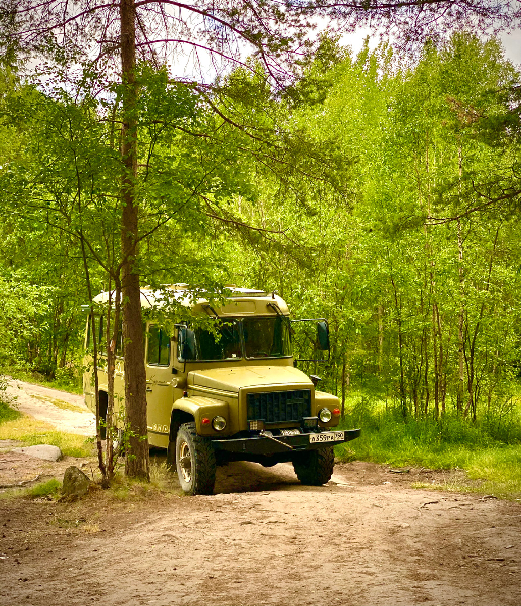 Автодом в Карелии