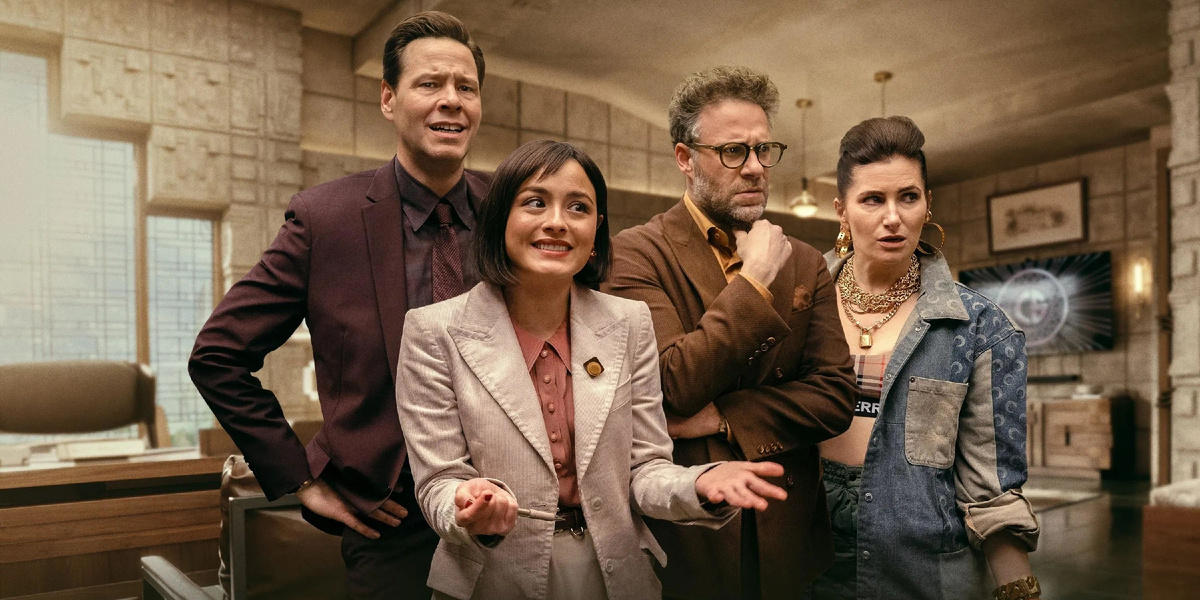 Кадр из сериала. И да, дополнительным плюсом в сериале крутая Кэтрин Хан! Её героиня - это любовь с первого взгляда.