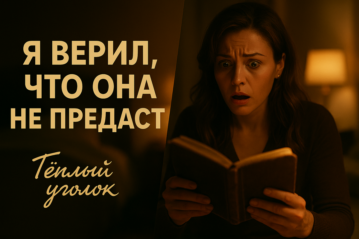 Я верил, что она не предаст. Но это была моя ошибка