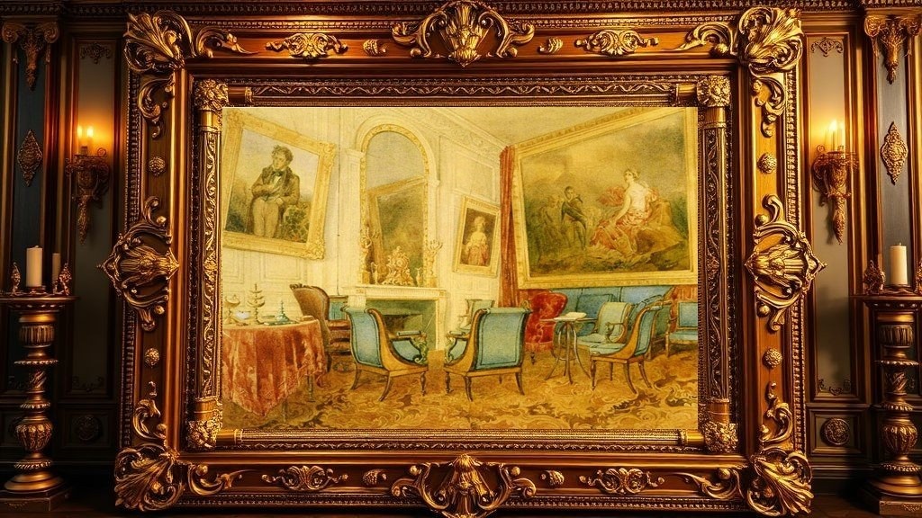 1848 год. Салон мадам Рекамье. 