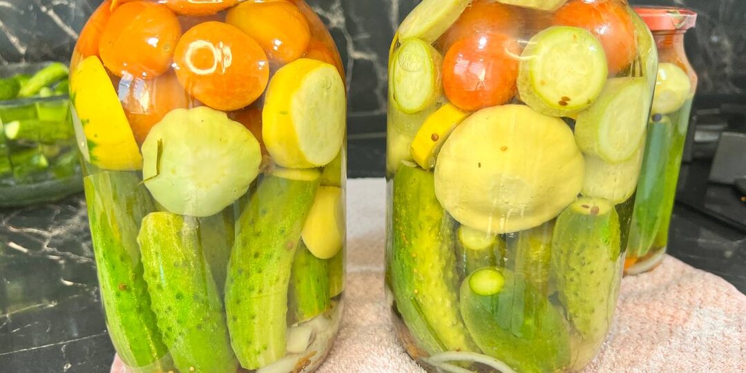 Овощное ассорти на зиму, удачный рецепт