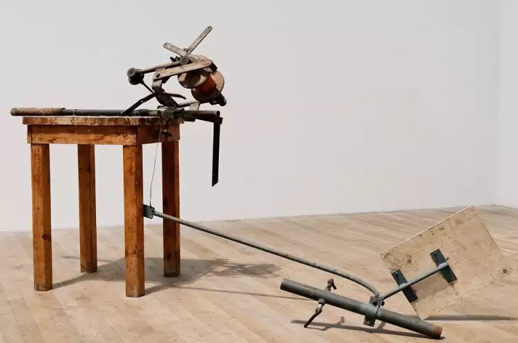 Йозеф Бойс. Инсталляция «Памятник оленю», 1958-1985