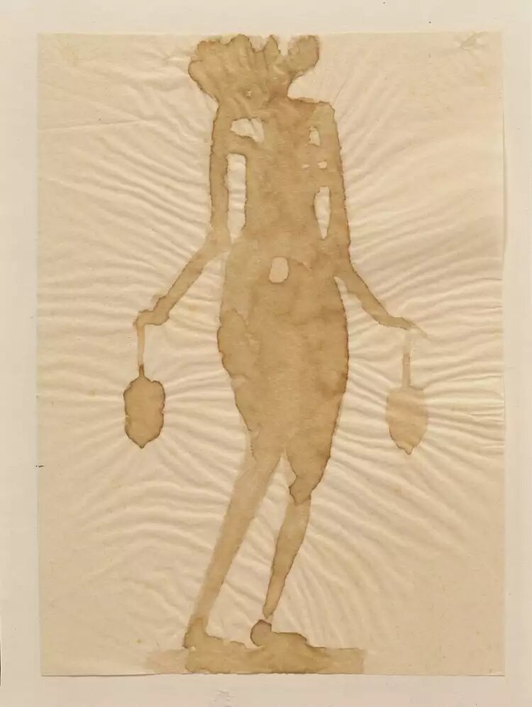 Йозеф Бойс. Картина «Нимфа цветов», 1956