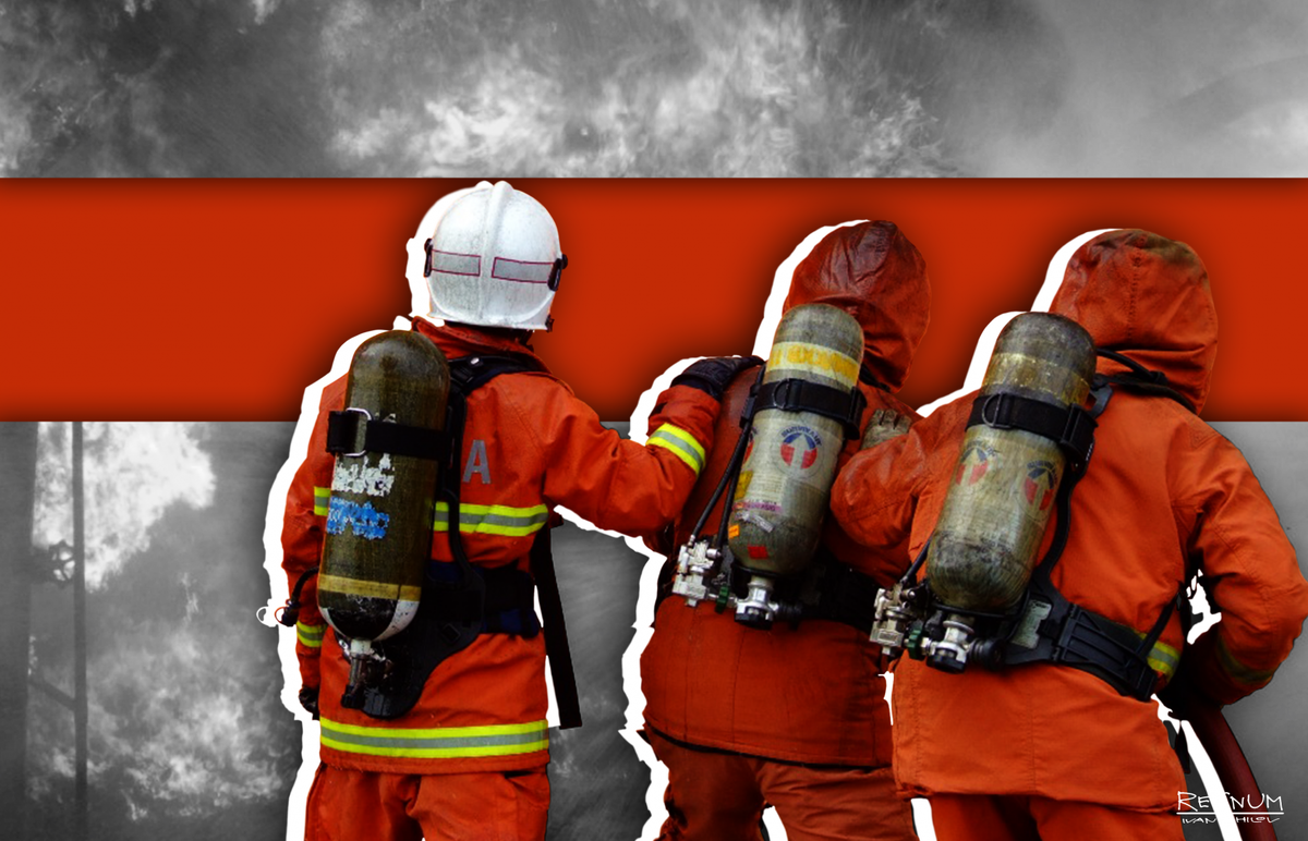    Пожарные. Иван Шилов © ИА REGNUM