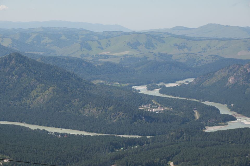    Курорт "Манжерок" и его окрестности . Источник: Олег Укладов