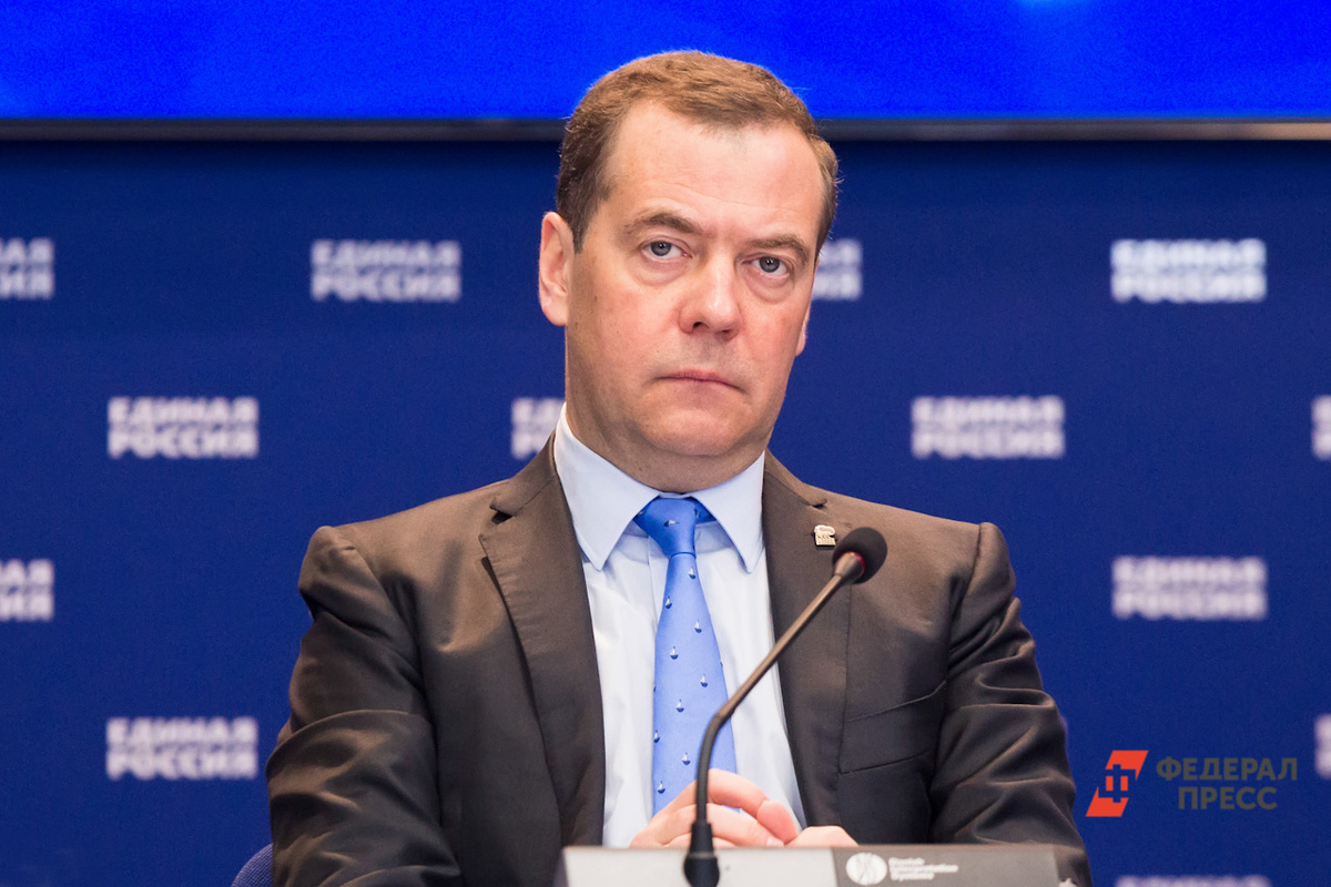 В США считают необычным, что Трамп вступил в онлайн-дискуссию с Медведевым.  Фото: Фото: ФедералПресс / Елена Сычева