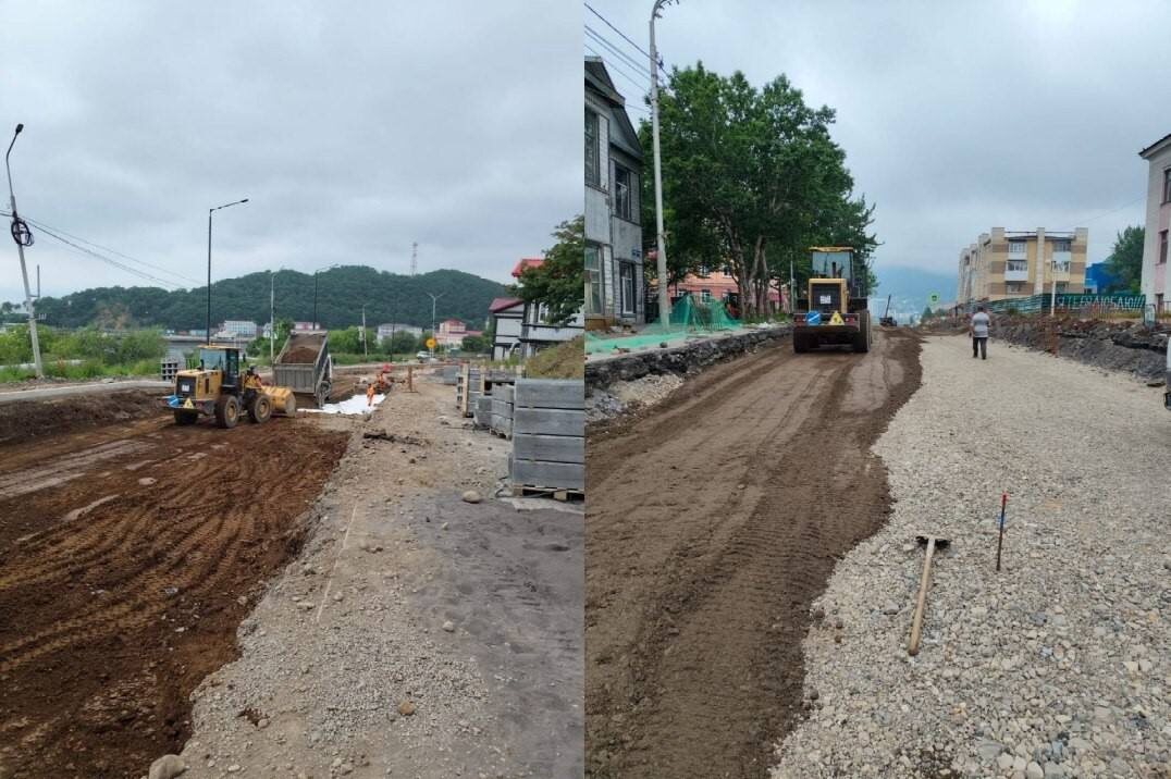 Фото: Ремонтные работы на улице Ленинской в Петропавловске-Камчатском / kamgov.ru