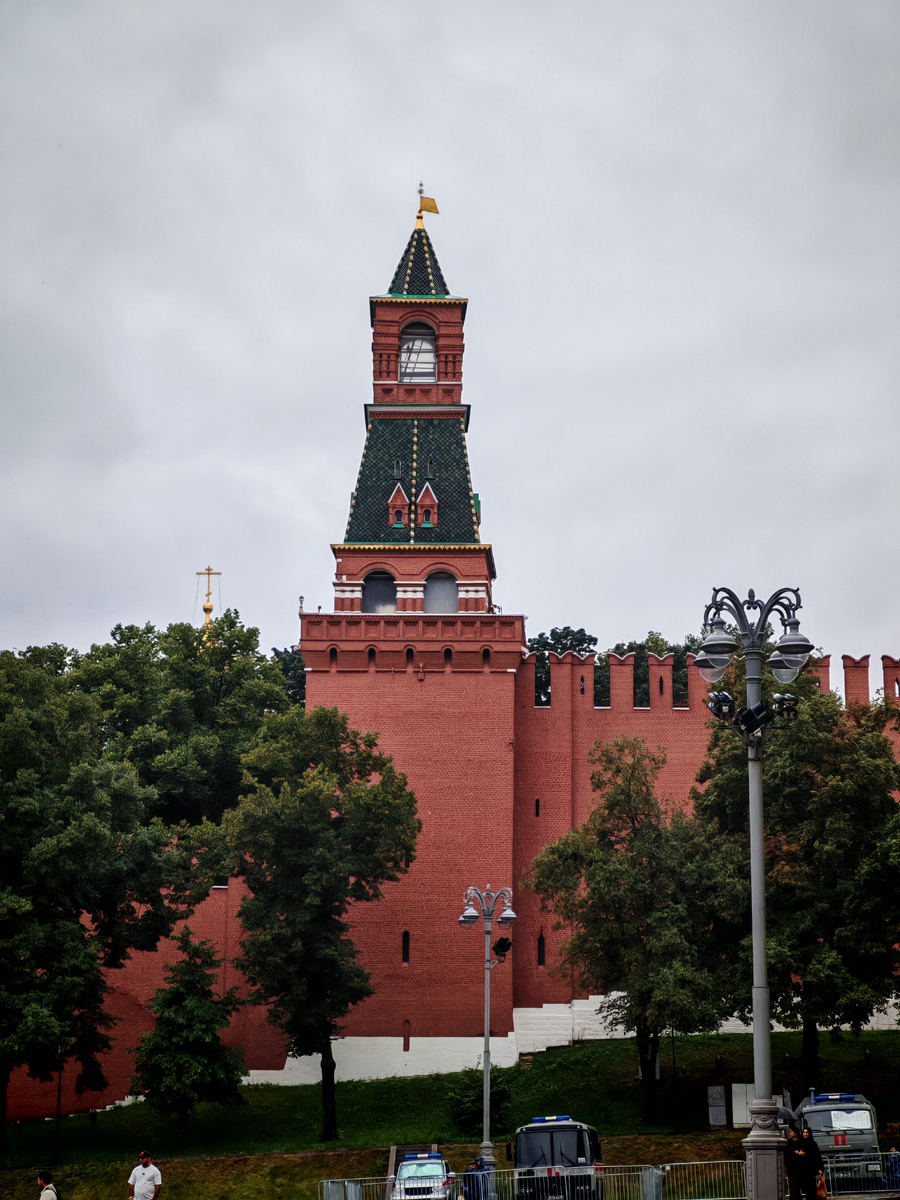 На Красной площади.