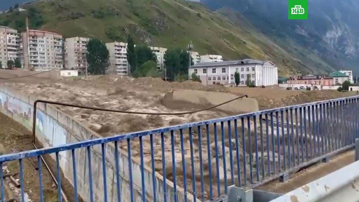     Новый сель сошел в Тырныаузе в КБР