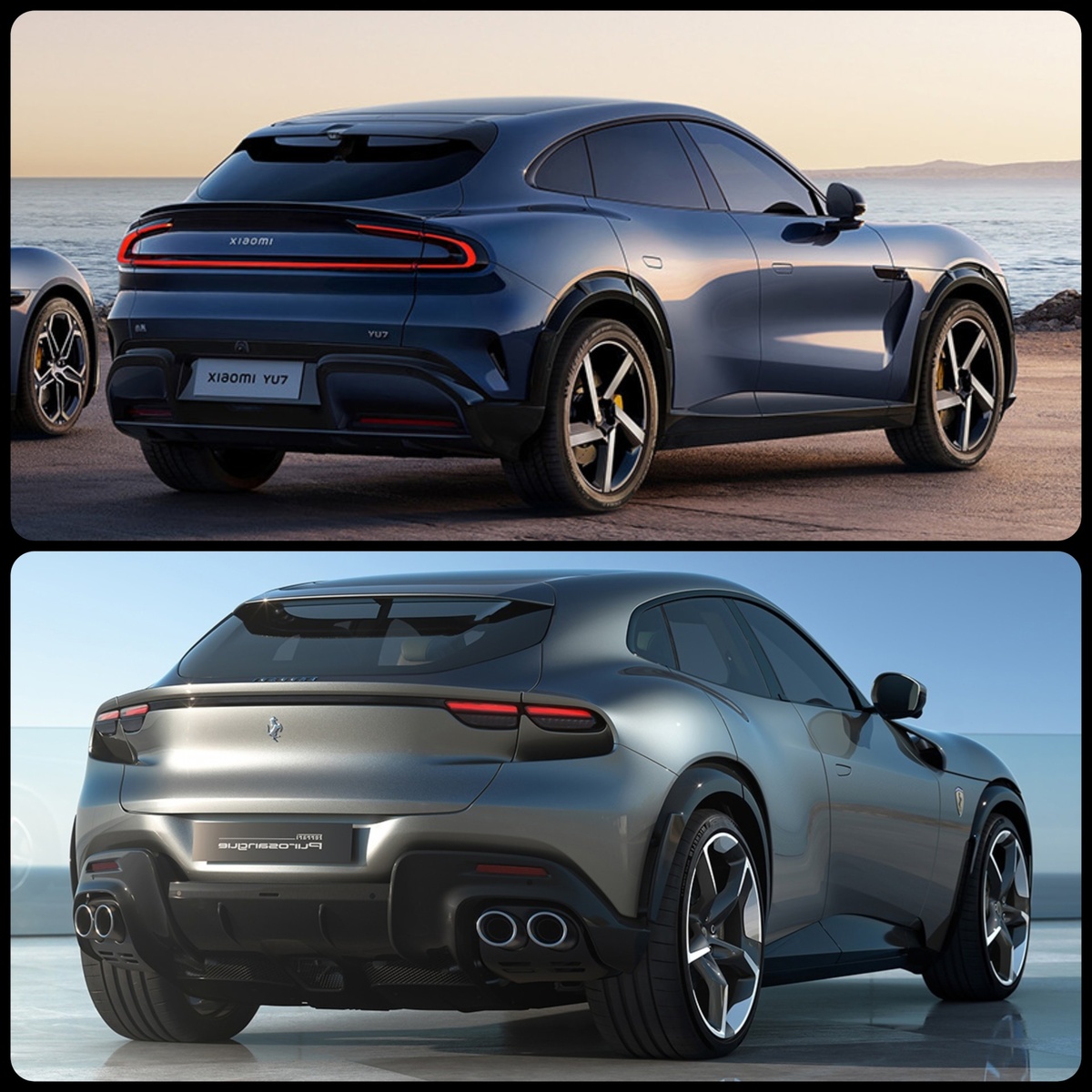 Сколько было пафоса при создании Purosangue и вот вам без пафоса Xiaomi....