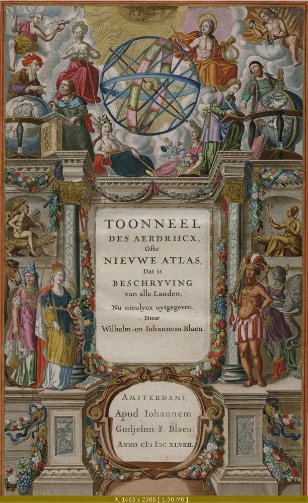 Титул атласа Блау