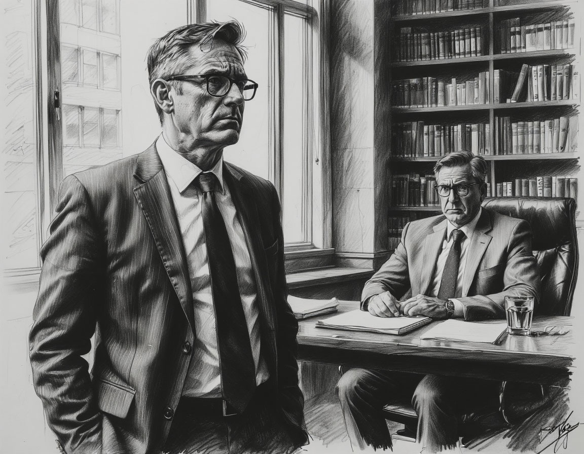 В кабинете начальника