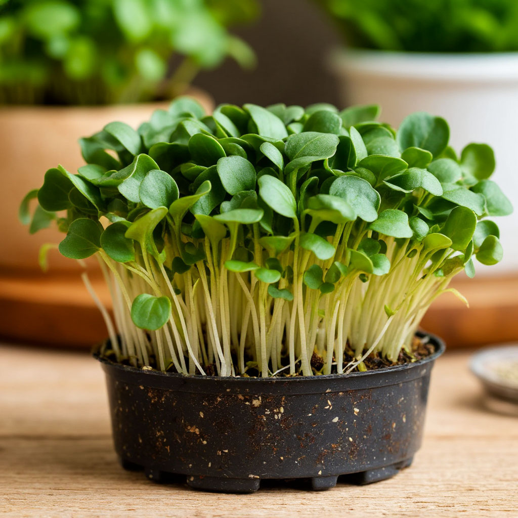 Микрозелень подсолнечника