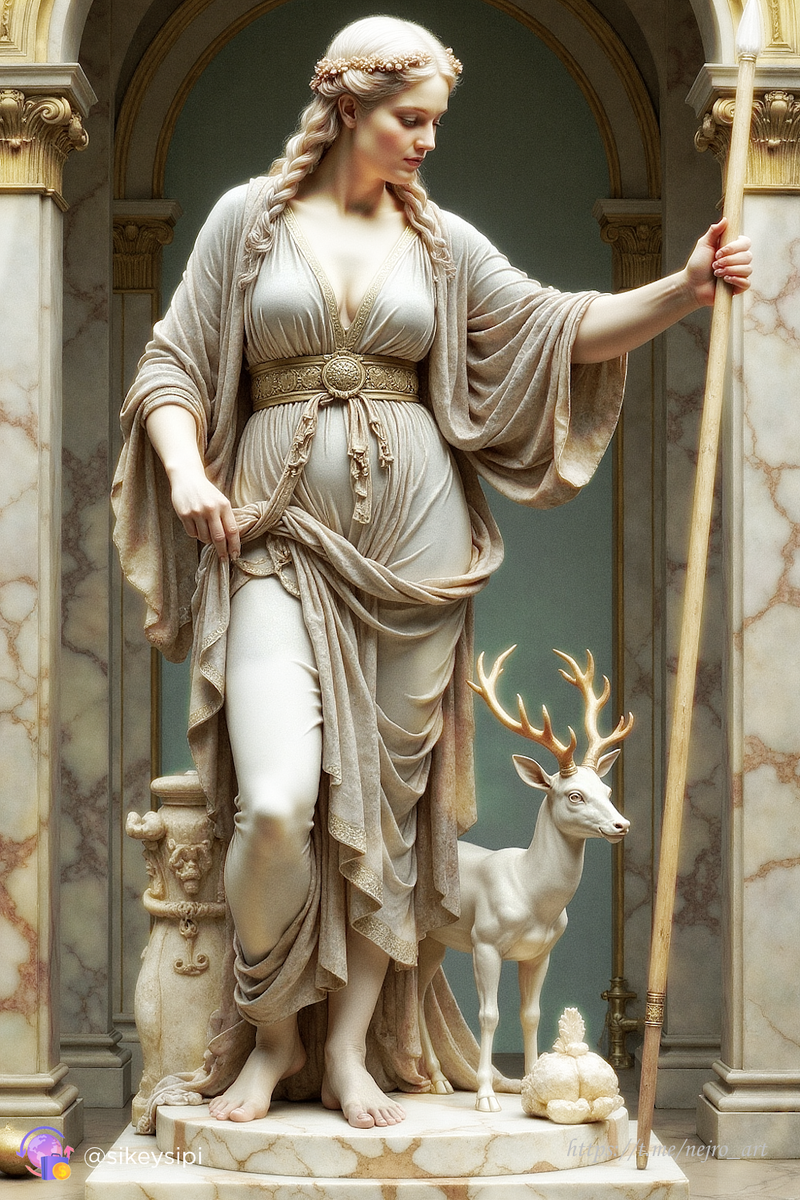 Артемида с копьем