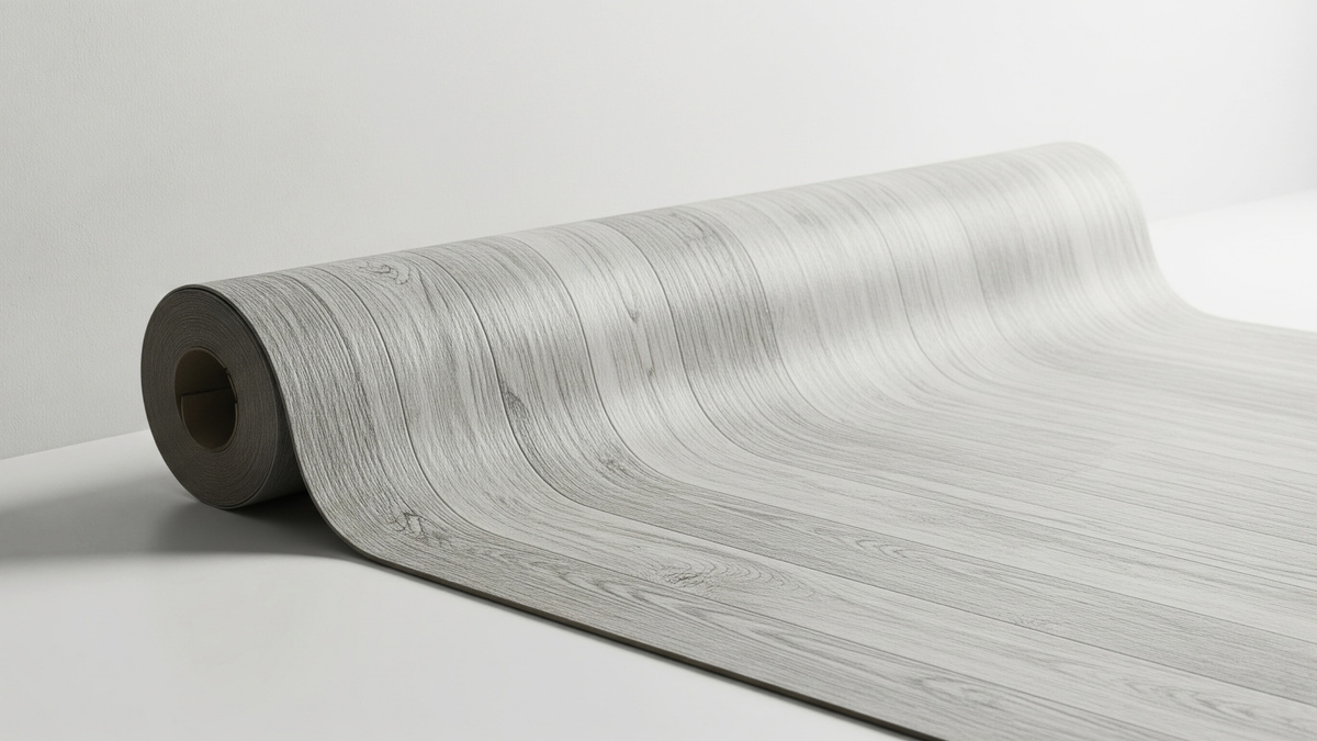 Для помещений простой формы линолеум - бюджетный и практичный вариант