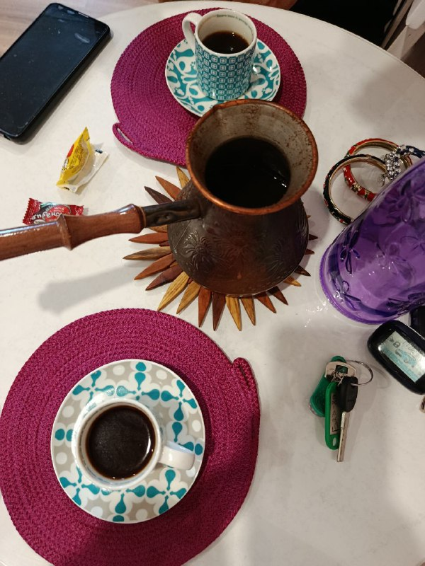 Фото из личного архива. И тот самый кофе на двоих с тем самым человеком