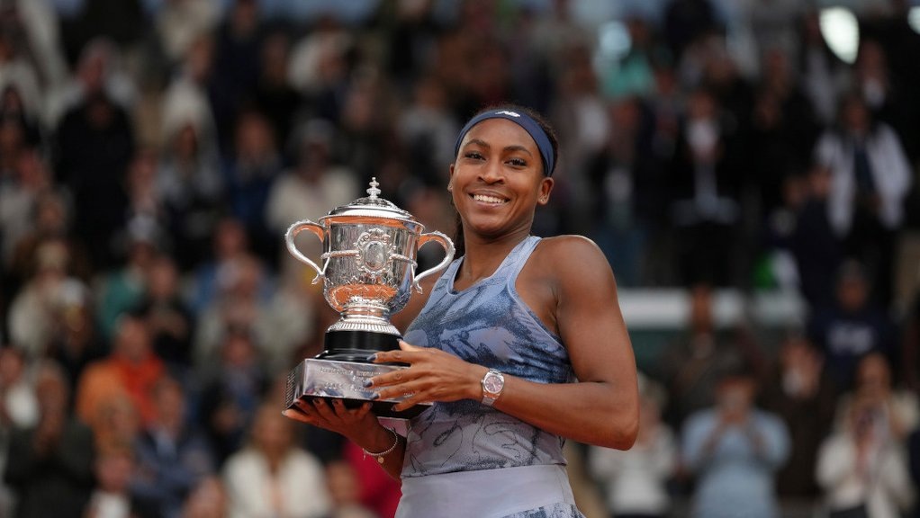    Американская теннисистка Коко Гауфф  AP 2024