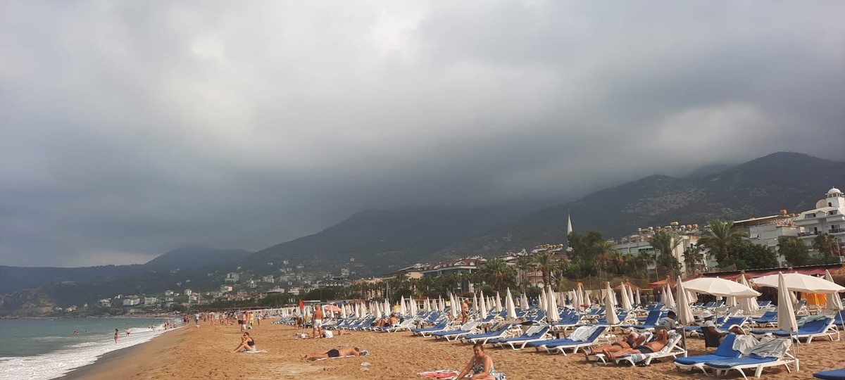 Пляж Клеопатра, Турция 