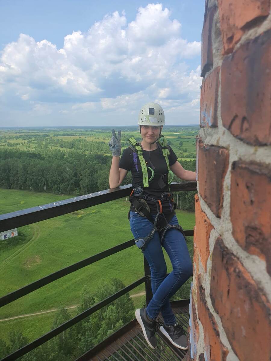 Когда-то прыгала с тарзанки. Понравилось, но больше не хочется 😆