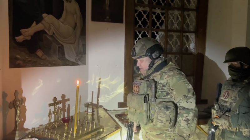    ФОТО: СТОП-КАДР ИЗ ВИДЕО ТГ-КАНАЛА "ПРЕСС-СЛУЖБА ПРИГОЖИНА"