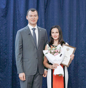 М.В. Дегтярев и И.А. Сосенкова. / ФОТО из архива И.А. Сосенковой Администратор  📷
