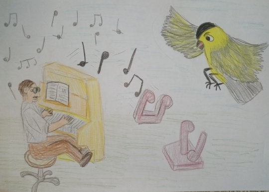 Рисунок Сергея Меркина (12 лет)