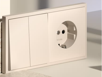 Voltum выключатель и розетка цвет кашимир