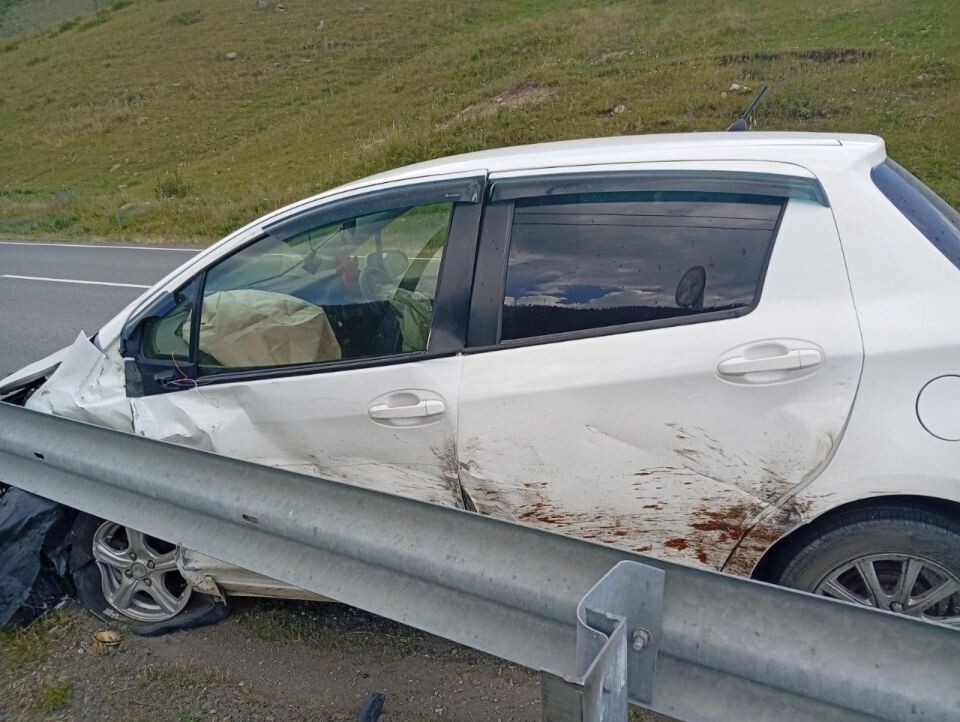    ДТП вблизи села Хабаровка в Республике Алтай. Источник: МВД по Республике Алтай