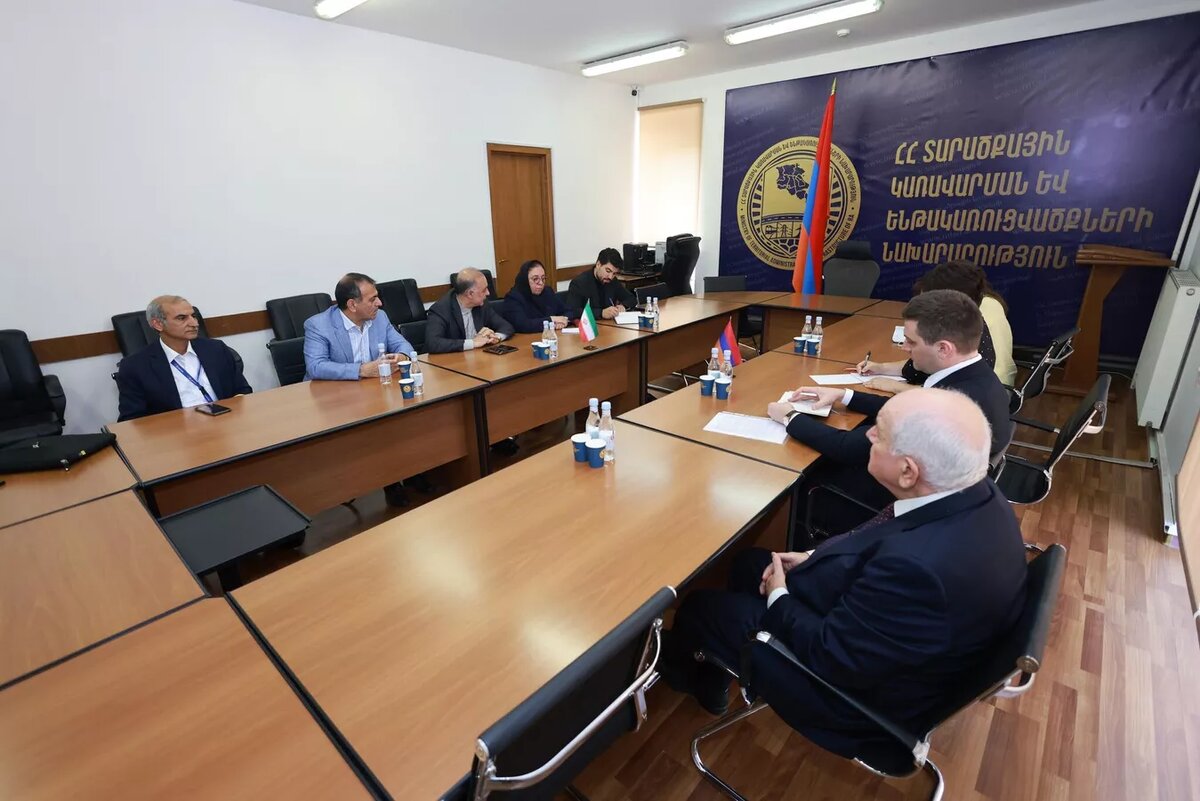 © Photo : press office of the Ministry of Territorial Administration and Infrastructure of Armenia