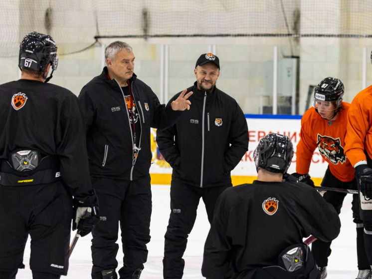     В Хабаровске проведены тренировочные сборы для хоккеистов «Амура». Фото: хоккейный клуб "Амур"