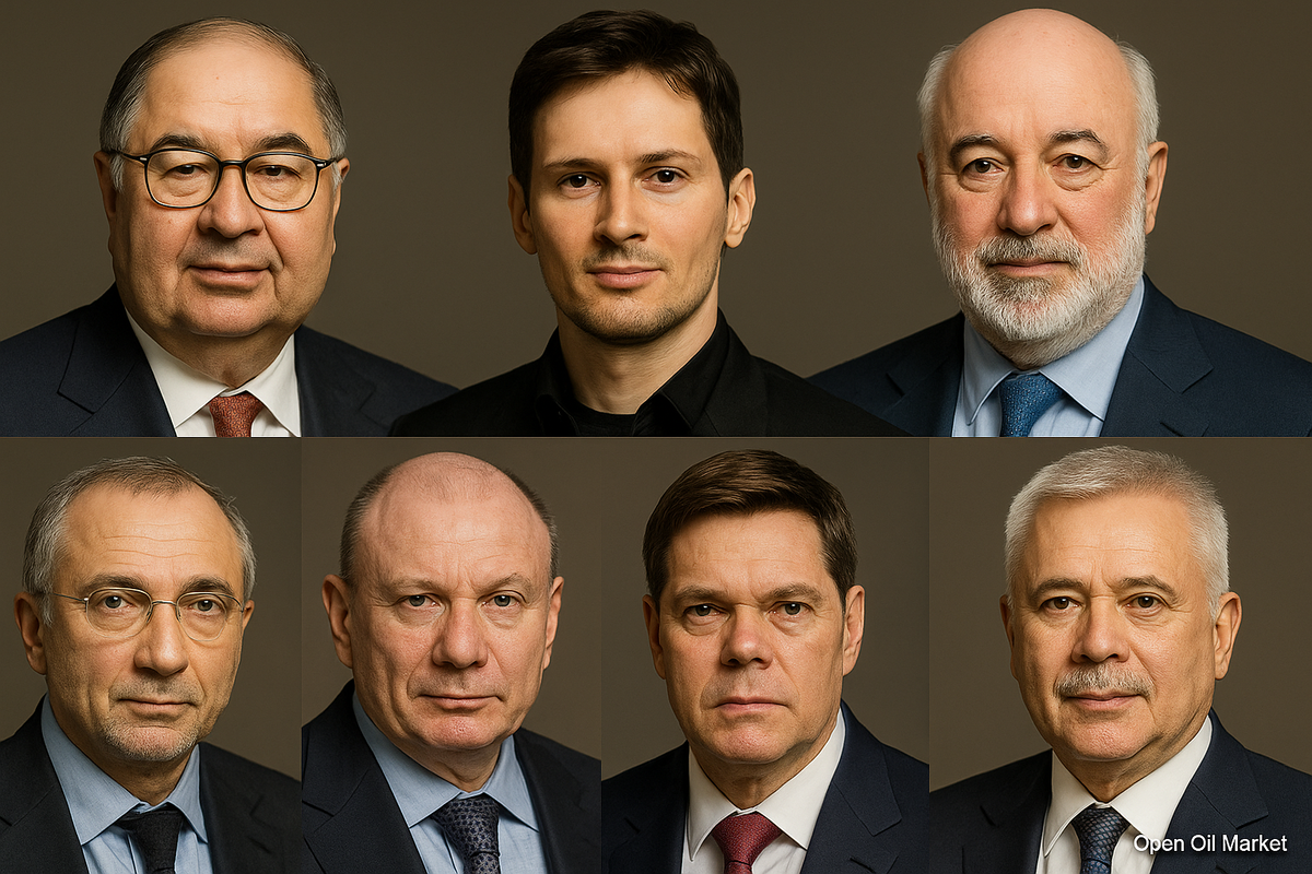 Состояние богатейших бизнесменов России увеличилось почти на $20 млрд с начала 2025 года. Лидеры — Павел Дуров, Алишер Усманов, Виктор Вексельберг. Читайте подробный анализ роста капиталов.