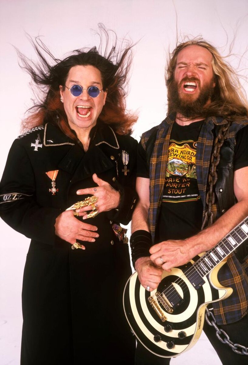    Закк Уайлд и Оззи Осборн. Фото: Getty images