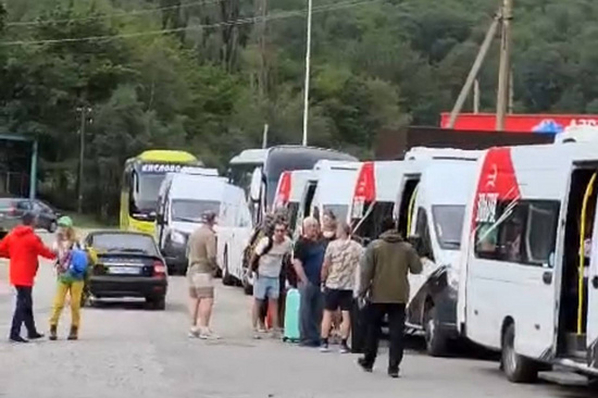 Снимок из видео: t.me/kavkaz_rf