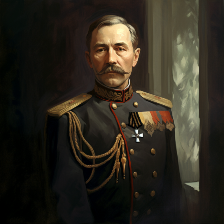 Лавр Гео́ргиевич Корни́лов в 1925 году