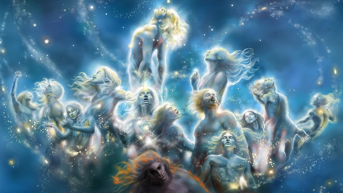 Песня творения, арт из сети.