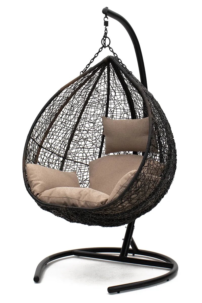 Подвесное кресло «Сорренто», ротанг венге