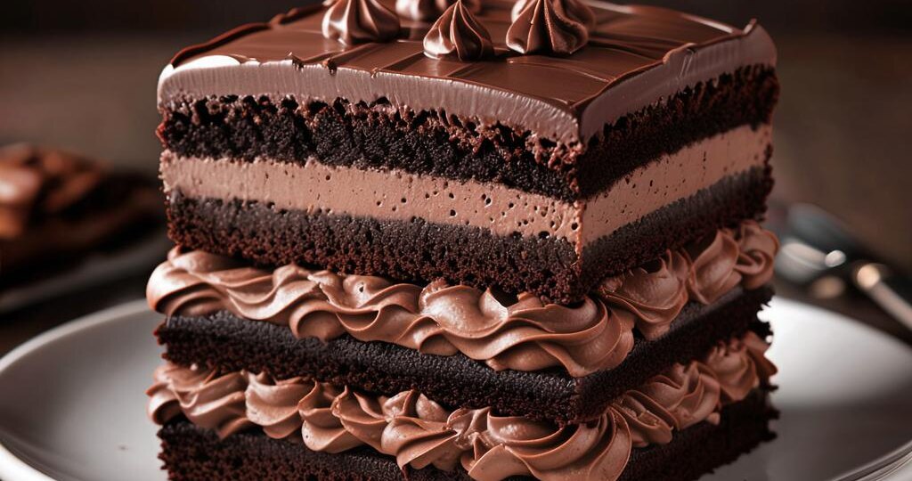 Самый быстрый шоколадный торт