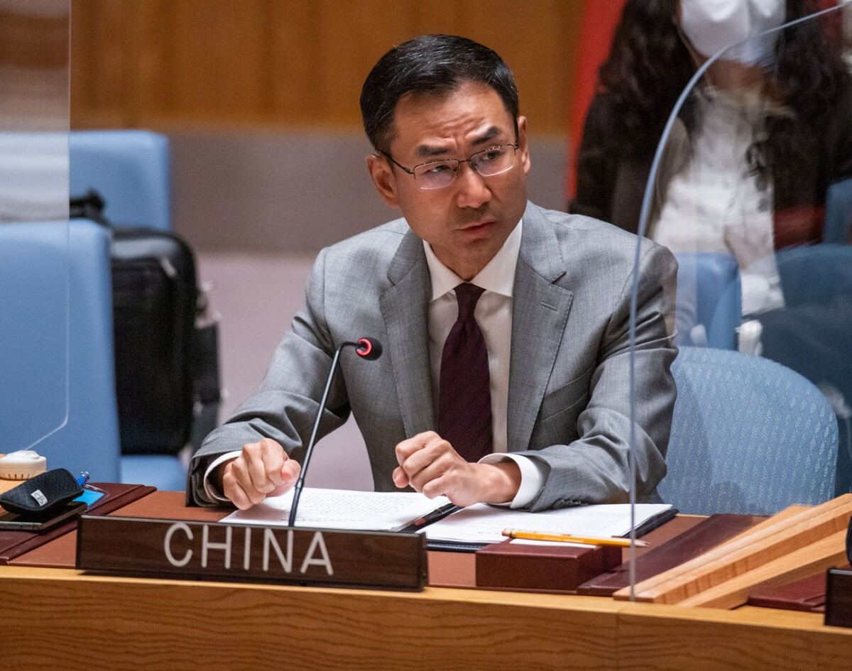    Представитель КНР Гэн Шуан / Источник: © Cia Pak/UN Photo/Global Look Press