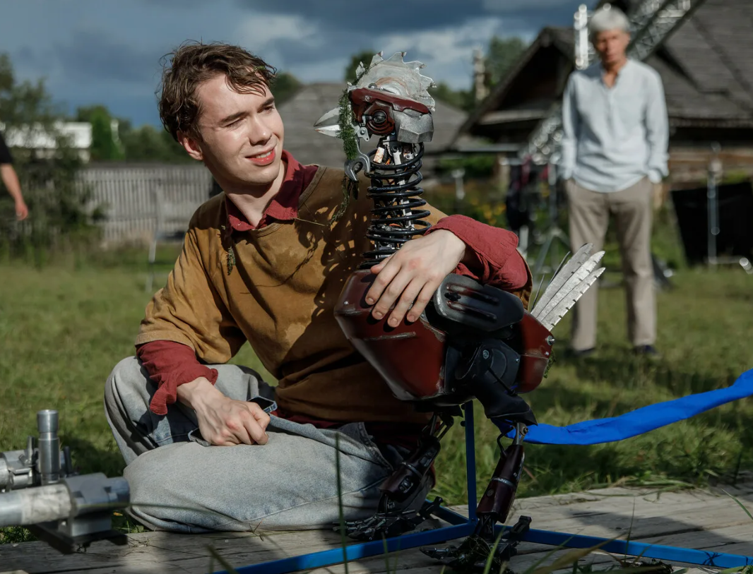 кадр со съёмок фильма