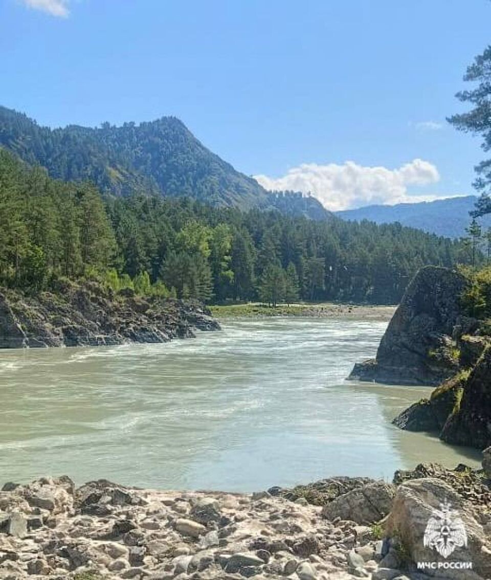    Жителя Омска унесло течением в Республике Алтай. Источник: ГУ МЧС России по Республике Алтай