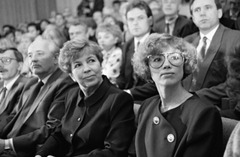Семья Горбачевых в 1989-м году 