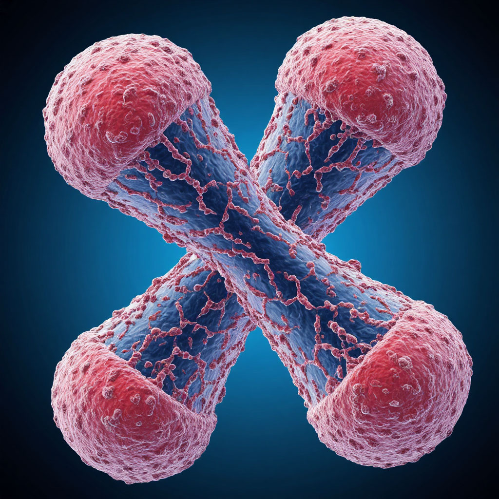 Это не чудо-мороженое и не маракасы. Примерно так выглядят теломеры.