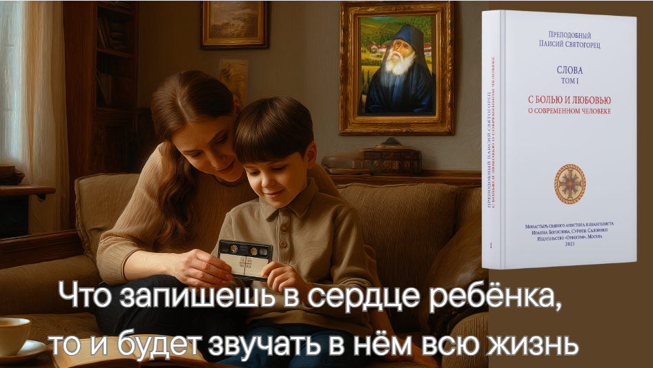 Что запишешь в сердце ребёнка, то будет звучать всю жизнь: преподобный Паисий Святогорец о том, чей голос останется в сердце наших детей