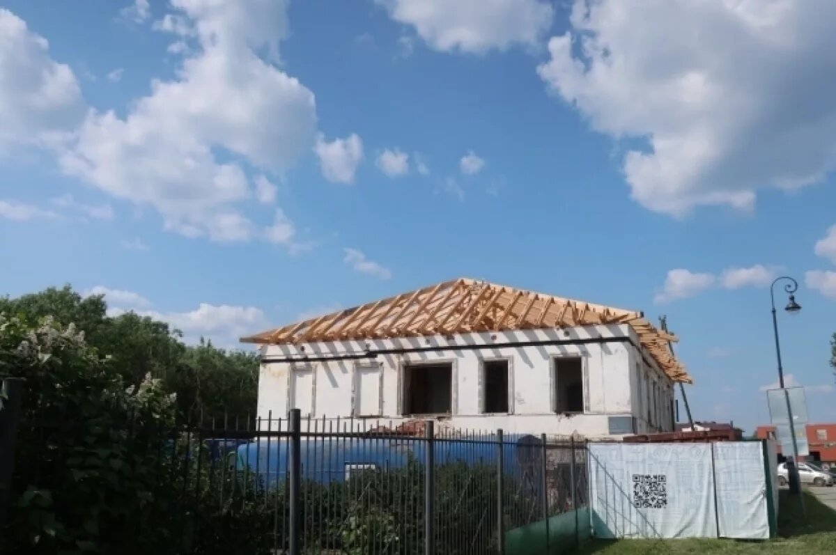    В Тобольске восстанавливают 200-летний Дом Неводчикова
