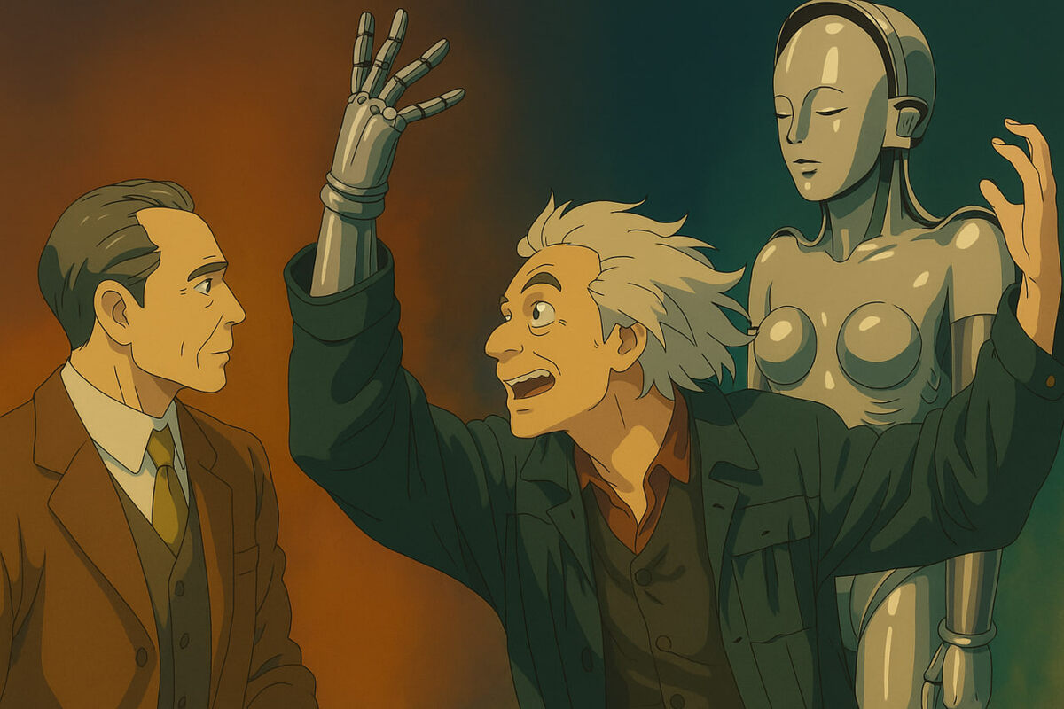 Угадаете откуда кадр? Оригинал черно-белый. Применен стиль из ChatGPT