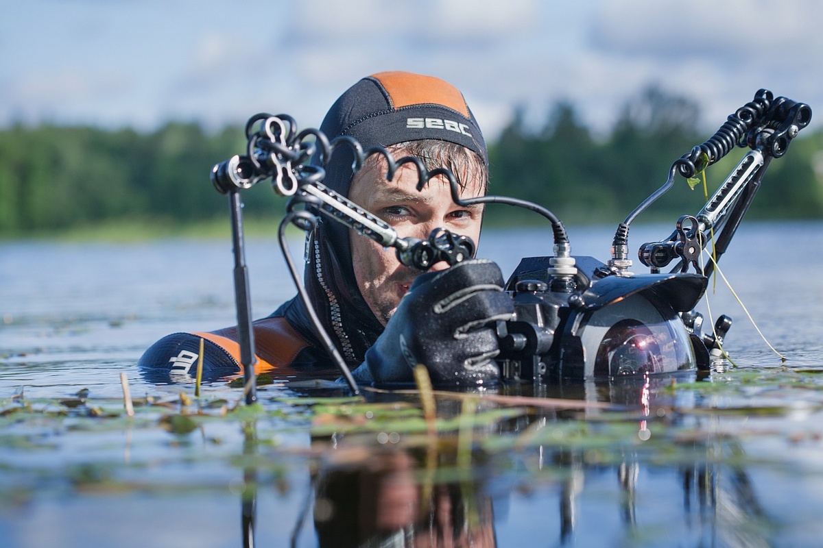 Исторический комплект Nexus под Canon 5dMk2 c с двумя вспышками Inon 240. Один из самых компактных вариантов для полнокадровых камер которые когда либо делали.
